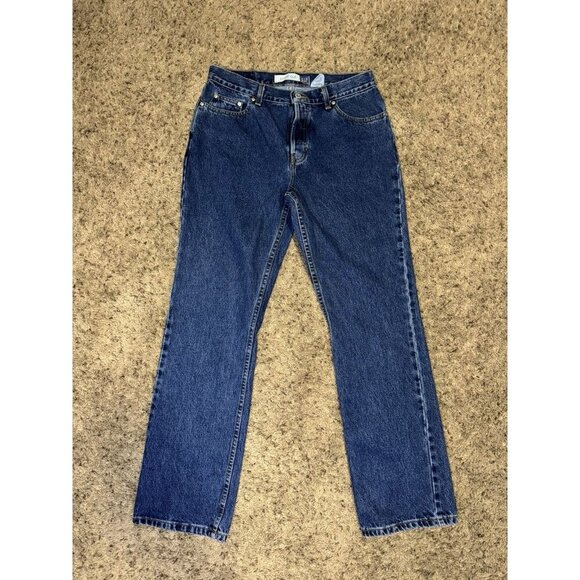 GAP Vintage Bootcut Jeans 100% Cotton Mid Rise Mid Rise Y2k 90s Sz 10 30x30 - Picture 1 of 7